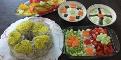 تزیین برنج
