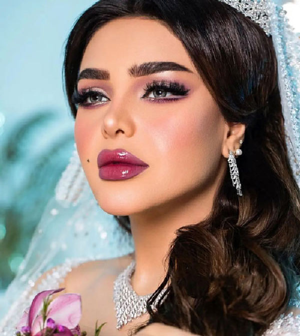 مدل ارایش عروس عربی شیک و لاکچری خلیجی دخترانه و زنانه 