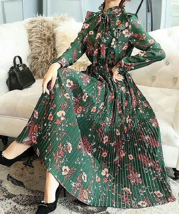 مدل لباس بلند دخترانه و زنانه شیک و لاکچری خفن و خوشگل جدید مهمانی و مجلسی