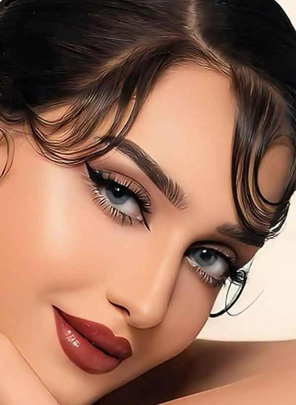 به روزترین مدل آرایش صورت + زیباترین مدل های آرایش صورت ترند امسال