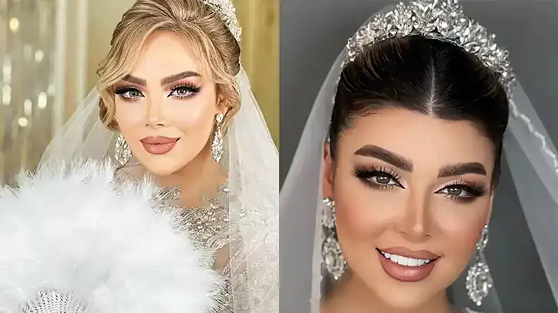 مدل عروس ۱۴۰۴ + زیباترین مدل های ارایش و لباس عروس ۱۴۰۴ ترند امسال