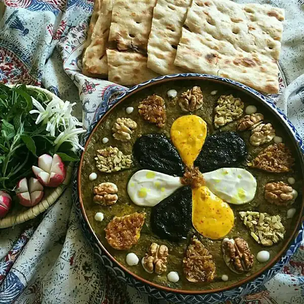 تزیین آش رشته + زیباترین مدل های تزیین آش رشته بسیار شیک و لاکچری