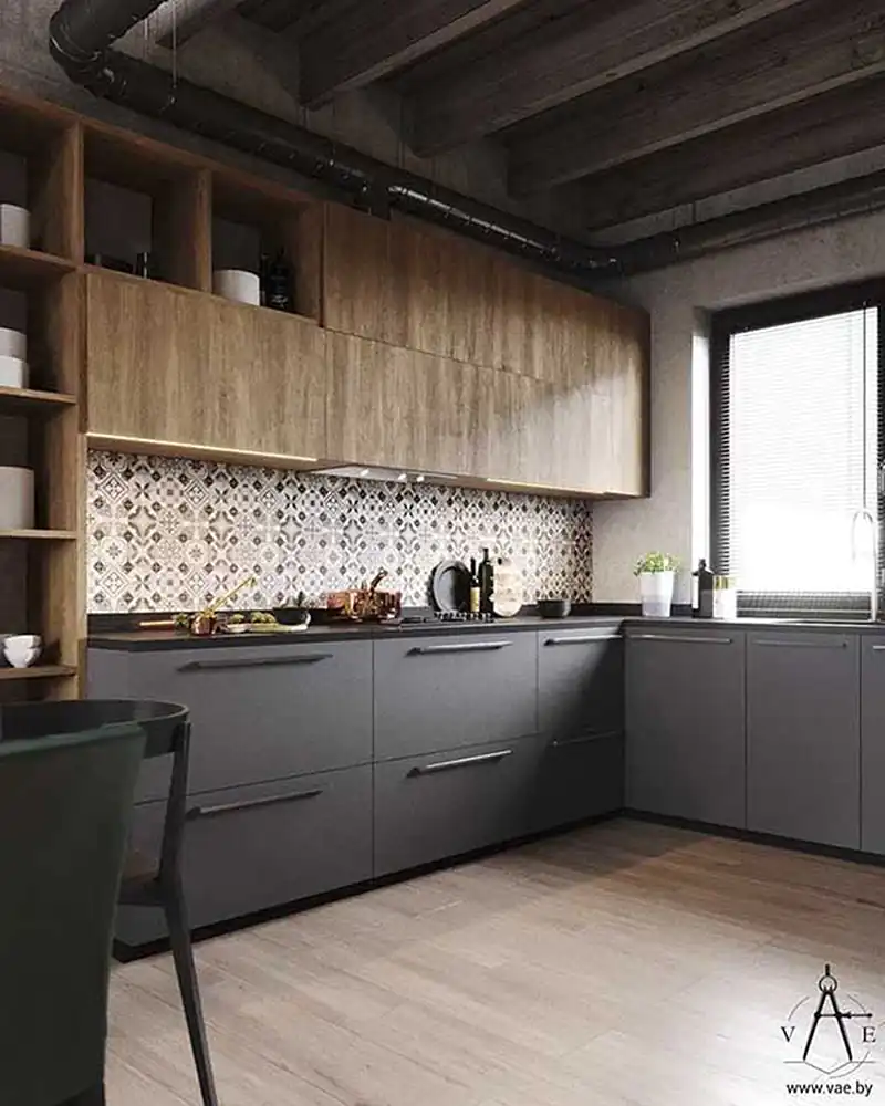 مدل کابینت جدید آشپزخانه + زیباترین مدل های کابینت جدید آشپزخانه ترند امسال