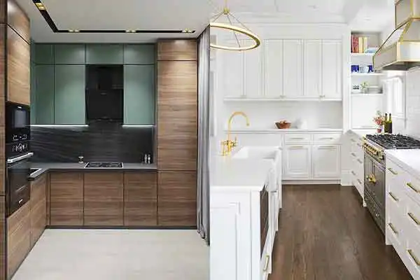 جدیدترین مدل کابینت آشپزخانه ام دی اف + زیباترین کابینت های ام دی اف ترند و بسیار شیک