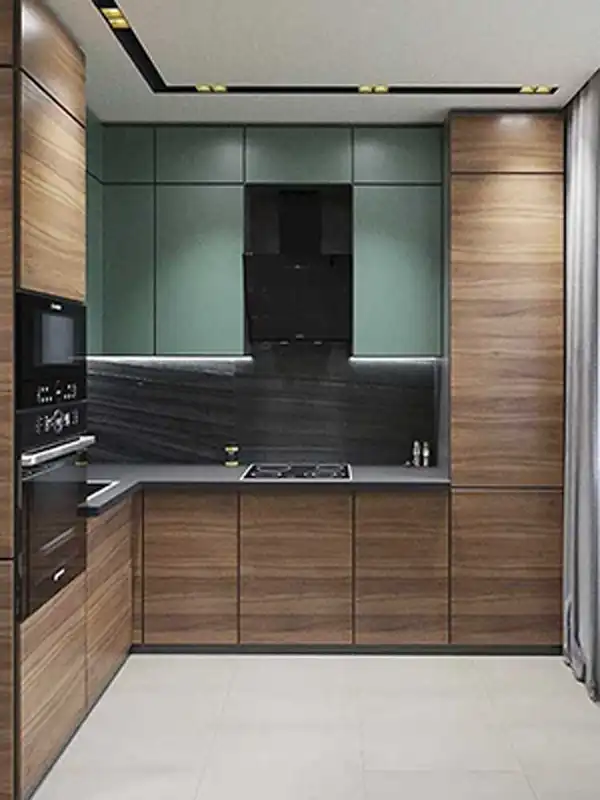 جدیدترین مدل کابینت آشپزخانه ام دی اف + زیباترین کابینت های ام دی اف ترند و بسیار شیک