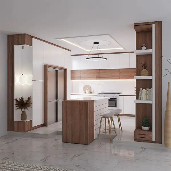 جدیدترین مدل کابینت آشپزخانه ام دی اف + زیباترین کابینت های ام دی اف ترند و بسیار شیک