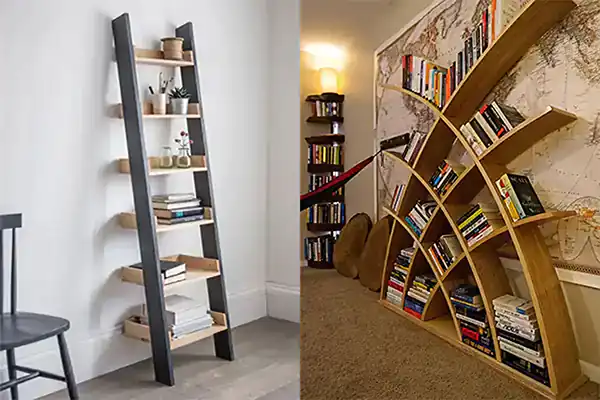 انواع مدل کتابخانه + زیباترین مدل های کتابخانه شیک و لاکچری و فانتزی