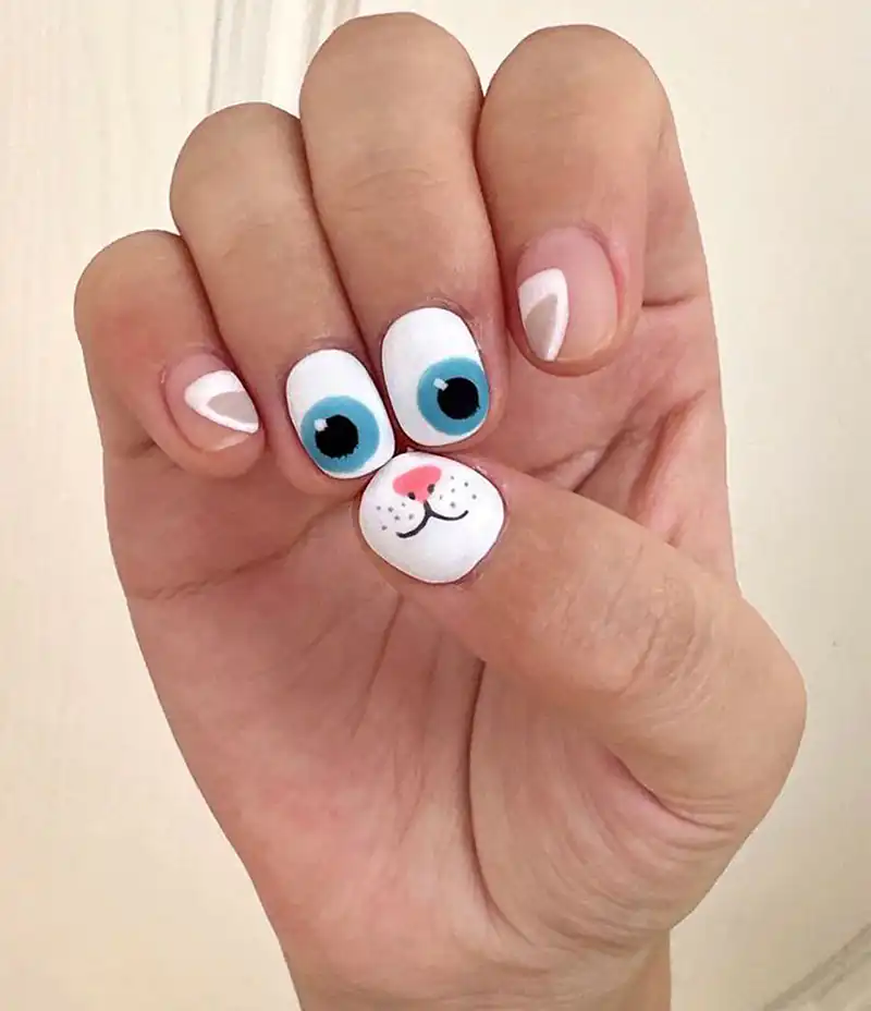 مدل لاک ژل بچه گانه + زیباترین مدل های لاک ژل بچه گانه ترند امسال