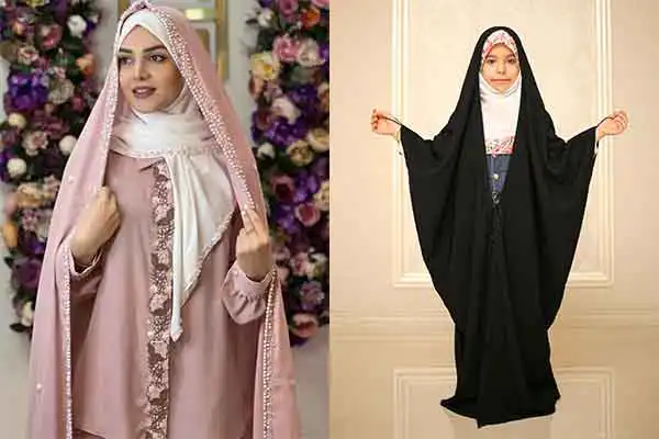 مدل چادر دخترانه + زیباترین مدل چادر دخترانه شیک و ناز برای استفاده روزانه