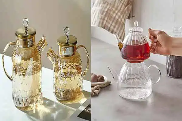 مدل قوری کتری پیرکس + شیک ترین مدل قوری کتری پیرکس پینترستی برای دم کردن چای و دمنوش