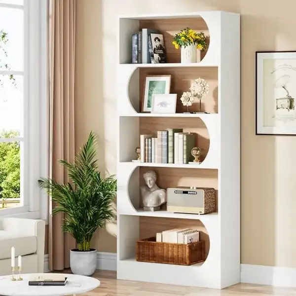 مدل کتابخانه ایستاده + زیباترین مدل کتابخانه ایستاده مینیمال که کتاب هاتو حسابی نظم میده