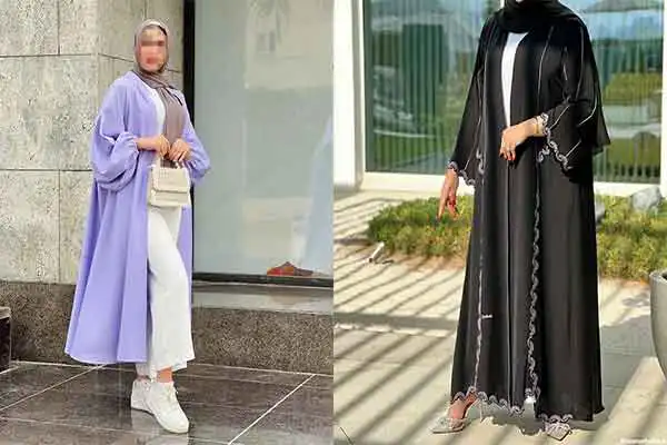 مدل مانتو بلند + خفن ترین و شیک ترین مدل مانتو بلند مجلسی سال را یکجا ببینید