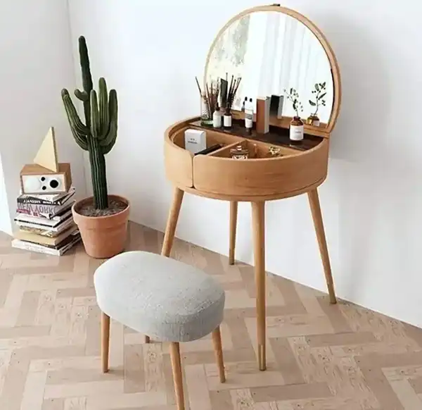 مدل میز آرایش ساده و شیک + به روزترین میز آرایش دخترانه مینیمال و ساده برای اتاق خواب