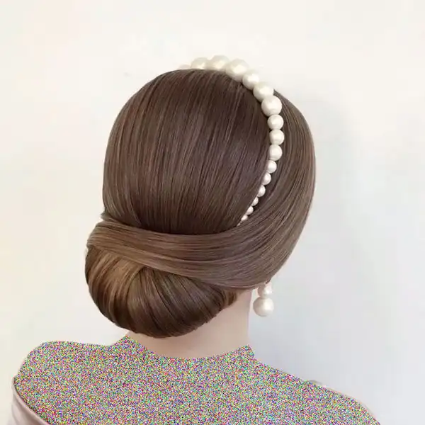 مدل شینیون دخترانه + جدیدترین مدل شینیون دخترانه ناز و کیوت که ظاهری شیک به شما می دهد
