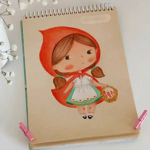 ایده نقاشی با مداد رنگی + زیباترین مدل های ایده نقاشی با مداد رنگی بسیار شیک