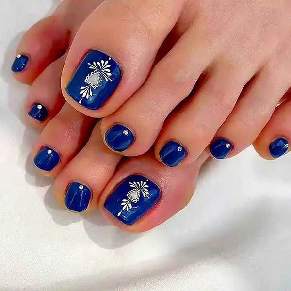 مدل ناخن پا جدید + زیباترین مدل های ناخن پا جدید بسیار شیک و لاکچری و امروزی