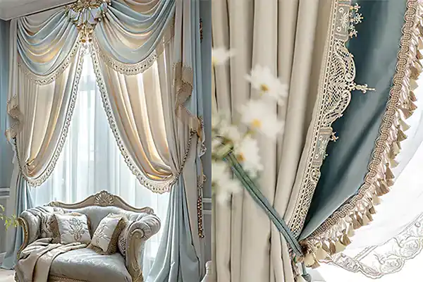 عکس مدل پردهای جدید پذیرایی پانچ + زیباترین مدل پردهای جدید پذیرایی پانچ ترند امسال