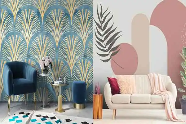رنگ مدل کاغذ دیواری + شیک ترین رنگ ها و مدل های کاغذ دیواری لاکچری و قابل شست و شو