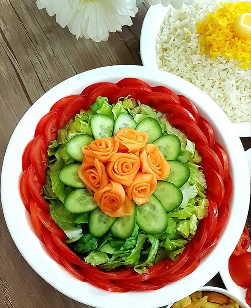 مدل سالاد مجلسی + زیباترین مدل های سالاد مجلسی ترند امسال بسیار شیک