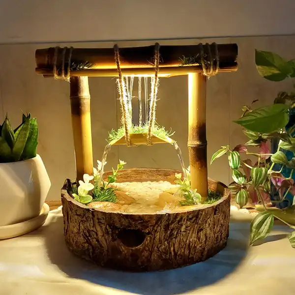 آبنما خانگی + زیباترین آبنما خانگی شیک و جدید به عنوان اکسسوری برای دکوراسیون خانه