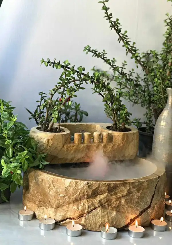 آبنما خانگی کوچک + جدیدترین آبنما خانگی کوچک به عنوان دکوراسیون خاص که در هر خانه ای نمی بینید