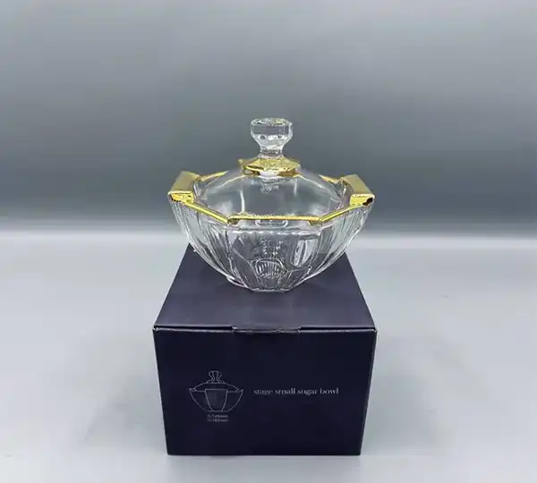قندان کریستال اصل + زیباترین قندان کریستال اصل بسیار شیک و لوکس برای تکمیل سرویس پذیرایی خاص شما