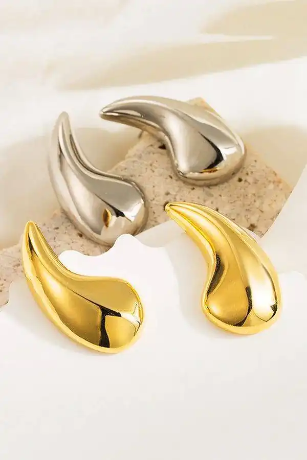 مدل گوشواره اشکی + شیک ترین مدل های گوشواره اشکی ترند امسال