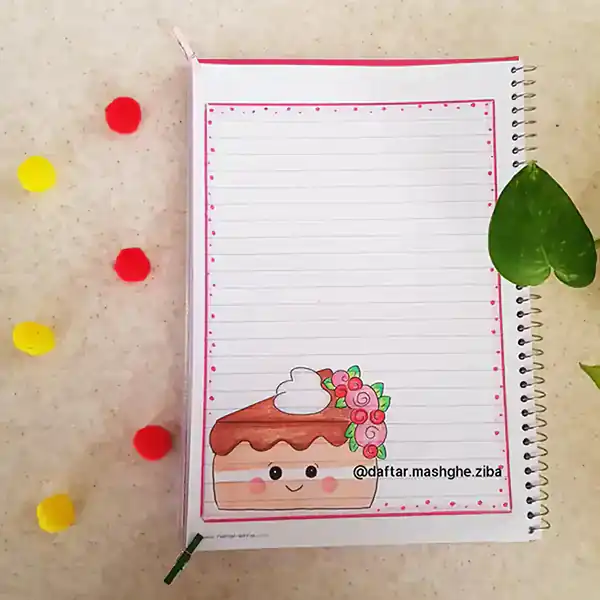 ایده نقاشی برای دفتر مشق + زیباترین مدل های ایده نقاشی برای دفتر مشق امسال