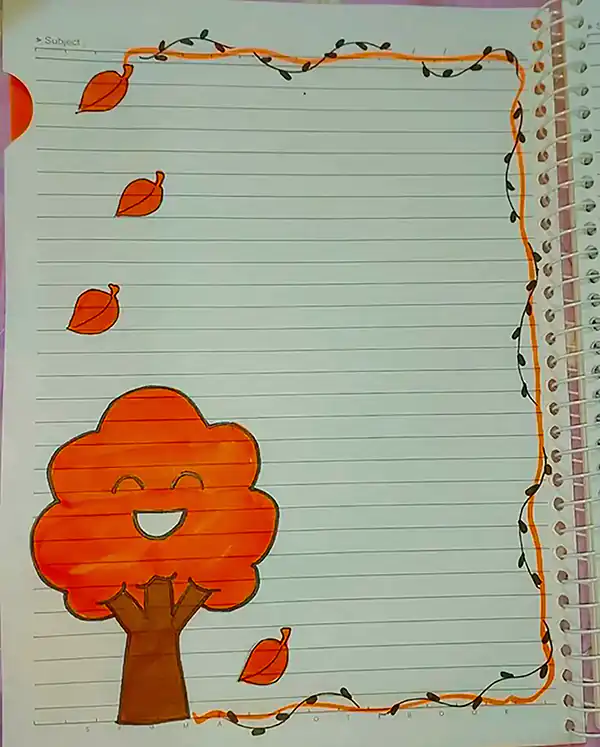 ایده نقاشی برای دفتر مشق + زیباترین مدل های ایده نقاشی برای دفتر مشق امسال