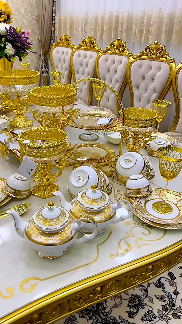 جهاز عروس ایرانی + زیباترین تزیین و دیزاین جهاز عروس ایرانی بسیار شیک و لاکچری