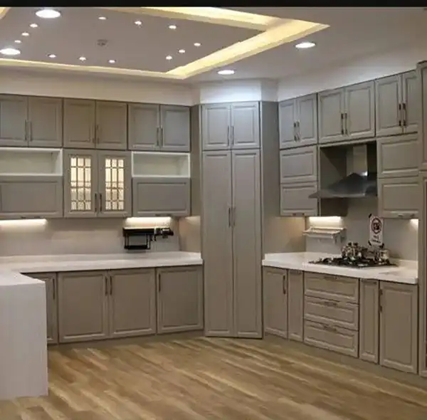 جدیدترین مدل آشپزخانه کابینت +زیباترین مدل آشپزخانه کابینت لاکچری که از هرقسمت استفاده بهینه شده باشد