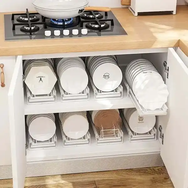 جدیدترین مدل کابینت زیر گاز صفحه ای + زیباترین مدل کابینت زیر گاز صفحه ای جدید که کاربردی و جا دار باشد