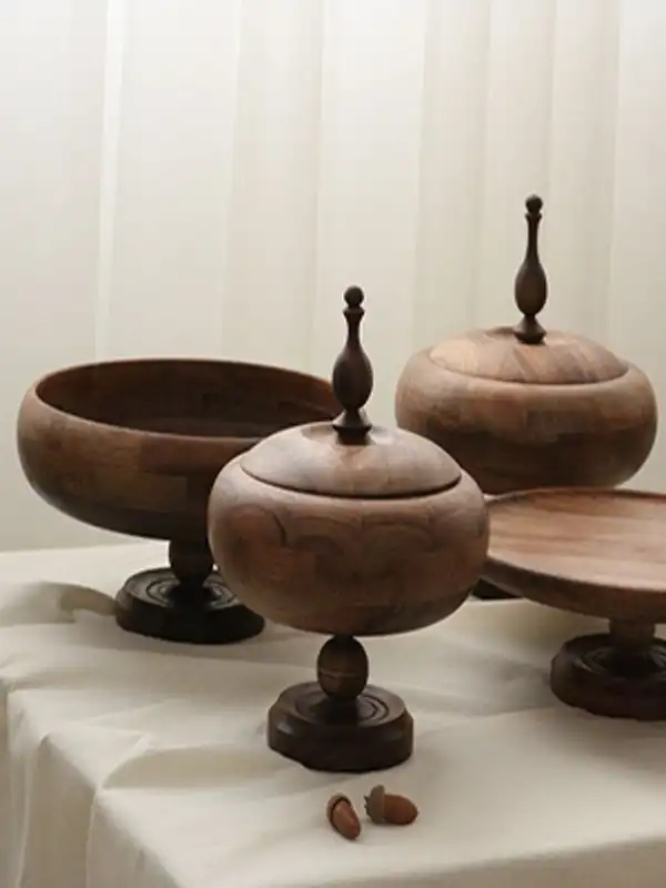 مدل آجیل خوری شیک + جدیدترین مدل آجیل خوری کریستال و چوبی برای پذیرایی شیک