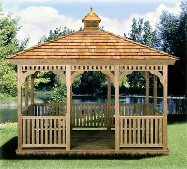 مدل آلاچیق چوبی + خفن ترین آلاچیق چوبی لاکچری مناسب عکس گرفتن برای اینستاگرام