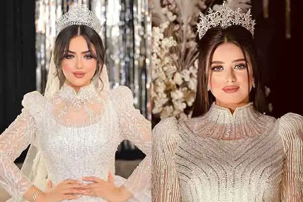 مدل عروس عربی + جذاب ترین مدل عروس عربی بسیار شیک که از زیبایی آن هاج و واج می مانید