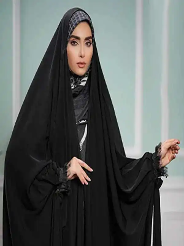 مدل چادر عربی مچ دار + جدیدترین چادر عربی مچ دار شیک که استفاده ار آن خیلی راحته