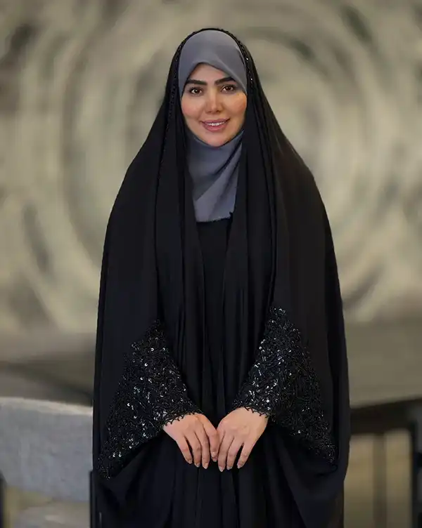 مدل چادر عربی مچ دار + جدیدترین چادر عربی مچ دار شیک که استفاده ار آن خیلی راحته