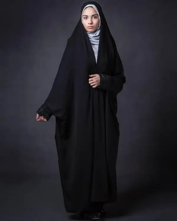 مدل چادر عربی مچ دار + جدیدترین چادر عربی مچ دار شیک که استفاده ار آن خیلی راحته