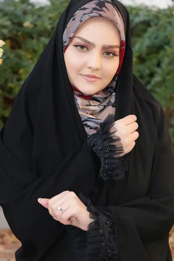 مدل چادر عربی مچ دار + جدیدترین چادر عربی مچ دار شیک که استفاده ار آن خیلی راحته