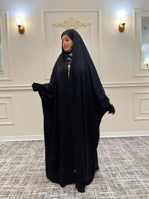 مدل چادر عربی مچ دار + جدیدترین چادر عربی مچ دار شیک که استفاده ار آن خیلی راحته