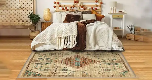 مدل فرش اتاق خواب + زیباترین فرش اتاق خواب لاکچری که بابقیه وسایل ست شود