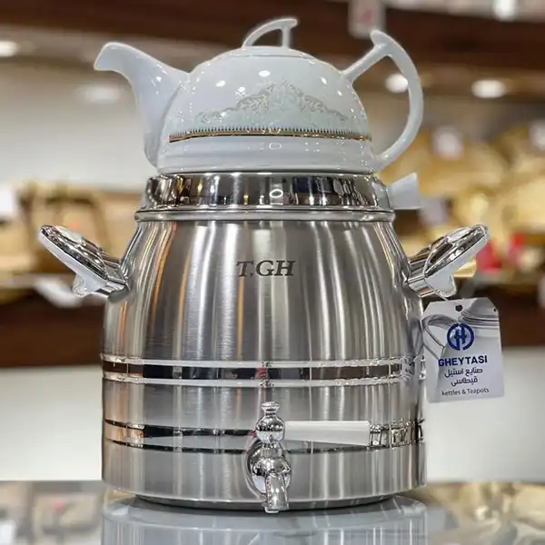 مدل قوری کتری سماوری + زیباترین مدل قوری کتری سماوری زیبا و شیک برا ریختن آسان چای