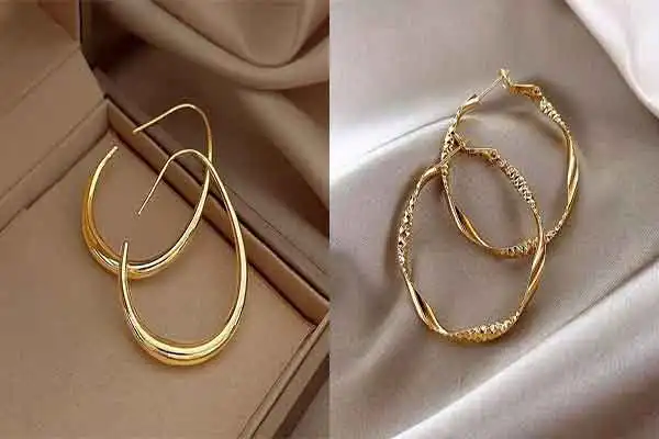 مدل گوشواره حلقه ای جدید + جذاب ترین مدل گوشواره حلقه ای جدید و شیک که هیچوقت از گوشتان در نمی آورید