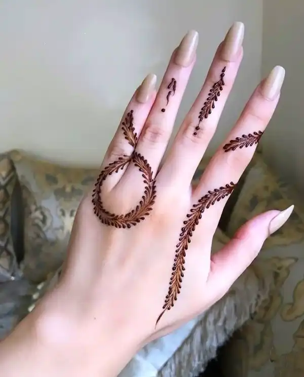 مدل حنا انگشت + جذاب ترین طرح های حنای انگشت برای زیبایی و رسم و رسومات خاص و محلی