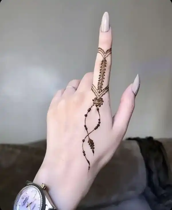 مدل حنا روی دست + جذاب ترین مدل حنا روی دست فانتزی و آسان برای کشیدن درخانه