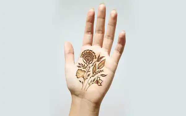 مدل حنا ساده + زیباترین مدل حنا ساده و فانتزی برای دست به عنوان اکسسوری خاص