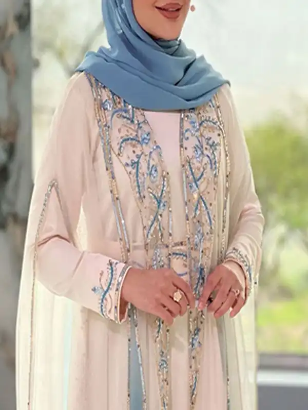مدل حجاب موره دوزی جدید + شیک ترین حجاب موره دوزی برای خانم خای لوکس پسند