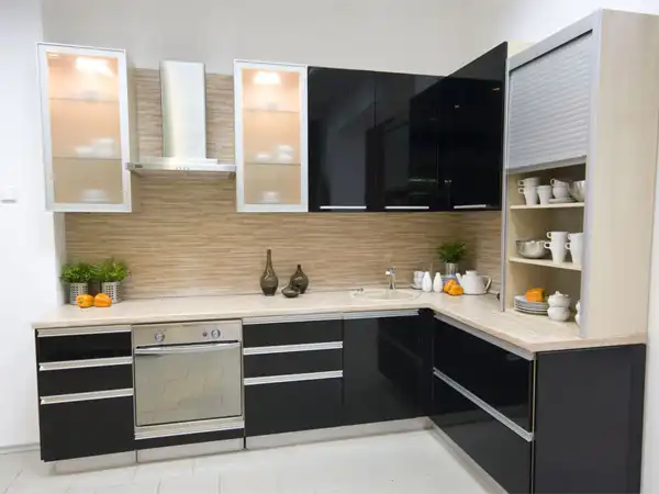 مدل کابینت ال مانند + بهترین مدل های کابینت ال مانند شیک برای آشپزخانه کوچک