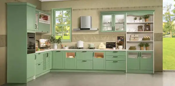 مدل کابینت ال مانند + بهترین مدل های کابینت ال مانند شیک برای آشپزخانه کوچک
