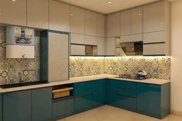 مدل کابینت ال مانند + بهترین مدل های کابینت ال مانند شیک برای آشپزخانه کوچک